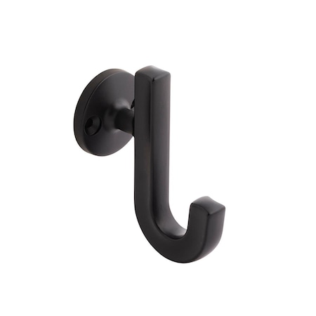 Belwith Products Belwith  1.25 in. Center-Center Style Hook, Matte Black BWH077888 MB